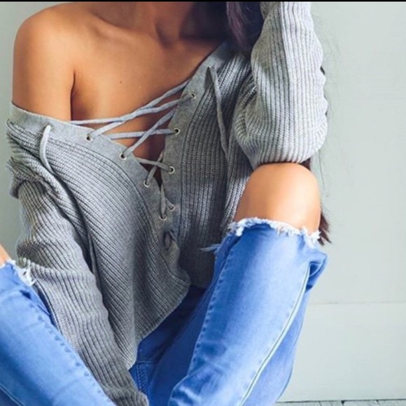 Fun knitted cropped sweater - Picture 6 of 6